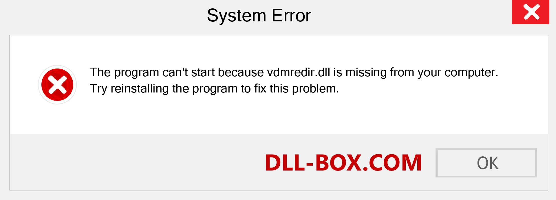  vdmredir.dll file is missing?. Download for Windows 7, 8, 10 - Fix  vdmredir dll Missing Error on Windows, photos, images